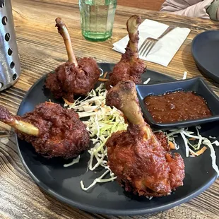 Chicken lollipops