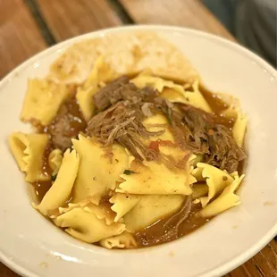 Pappardelle with Braised Lamb Ragu.