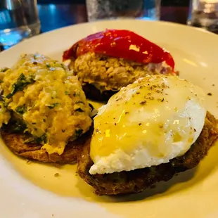 Crostini: Chickpea + Tuna + Ricotta