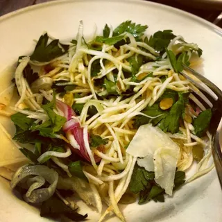Fennel, Celery Root, and Parsley Salad