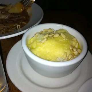 Hot Pine Nut Polenta