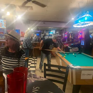 Trivia with a great group of people