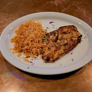 Grilled Chicken and Rice
