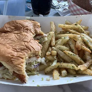 Garlic Chicken Sandwich