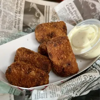 Crab and Jalapeno Fritters