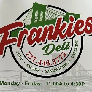 a sign for a restaurant