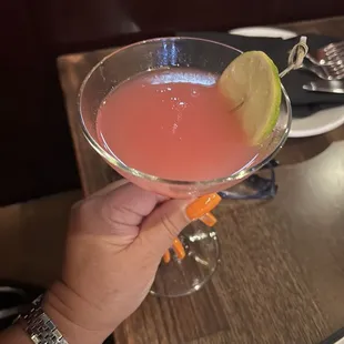 &quot;Friend of mine&quot; yummy rum Cocktail with guava and lime