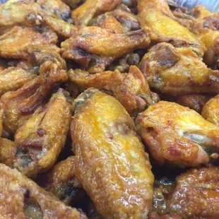 Great wings too!! choose from Buffalo, Cajun (dry), Spicy Ranch, BBQ or Garlic Romano ... served with Homemade Ranch or Blue Cheese