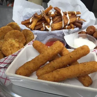 seafood, fish and chips, food, fish