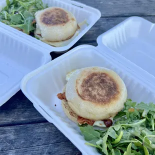 breakfast sandwiches