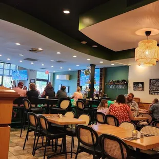 The atmosphere of the establishment further enhances the dining experience.