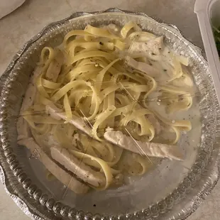 Chicken fettuccine