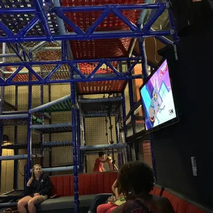 Little kids climbing area.