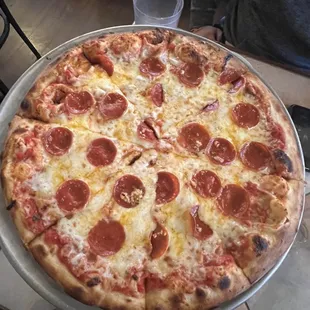 4-Cheese Pizza - 14&quot; with pepperoni