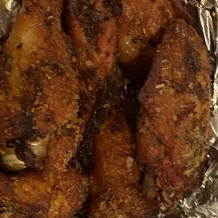 Garlic Parmesan smoked wings