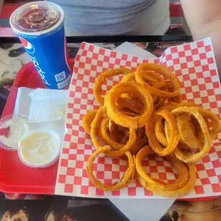 Sma size onion rings