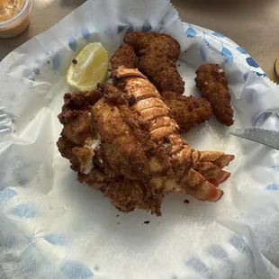Fried Lobster Tail
