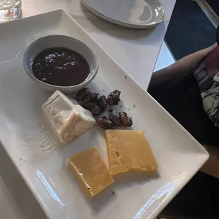 Cheese Plate for $18, yes that&apos;s it.