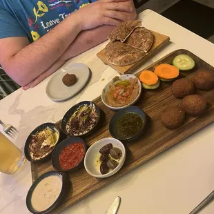 Mezze platter!