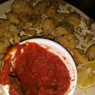 Fried calamari