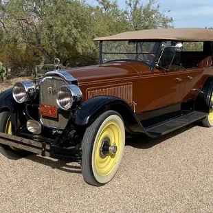 Our 1924 Packard Touring with local history