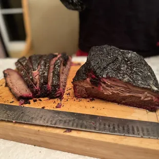 Brisket at home (GoldBelly)