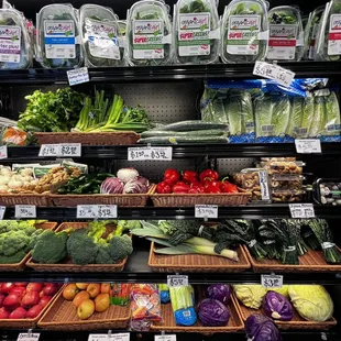 a variety of vegetables