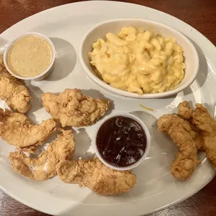 Also Mac and cheese was cold to go along with the dry chicken