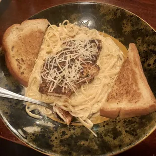 Blackened Chicken Alfredo