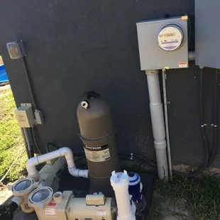 Swimming pool equipment