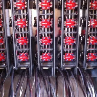 1 of the 12 different meter banks on the job site.  This is a 2000 amp service.