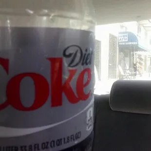 This the $ 2.50 soda. In the back is the pretentious market.