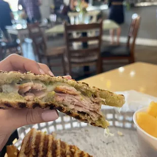 Smoked Turkey &amp; Swiss Panini