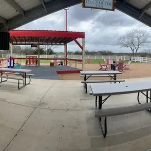 Beautiful venue and great outdoor space.