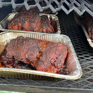 ribs in foil pans