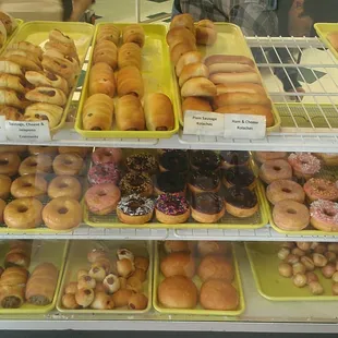 a variety of doughnuts