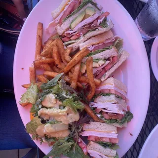 Franklin Street Triple Decker Turkey Club Sandwich