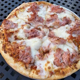 pizza, food
