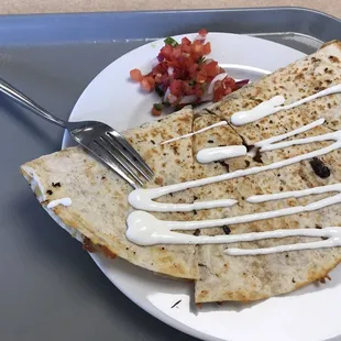 Chicken tinga quesadilla $6.99