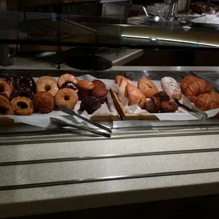 Baked goods.  Includes cronuts.