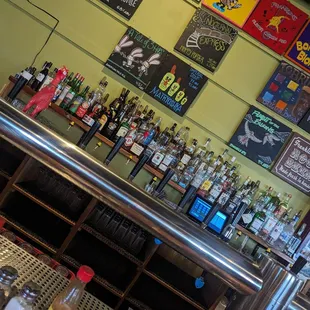 Upstairs bar