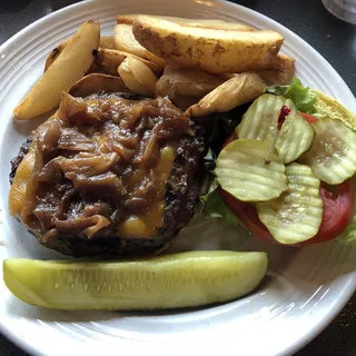 Franklins Cheeseburger