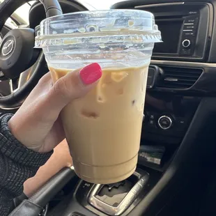 Iced Vanilla Latte