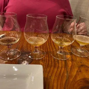 Tasting all the beers!