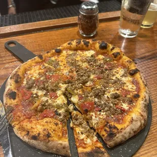 Sausage and Peppers Pizza