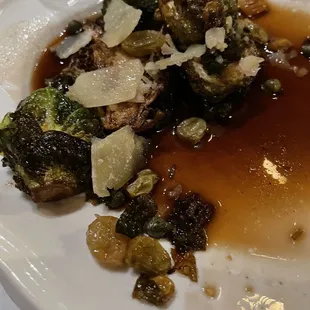 Crispy Brussels sprouts