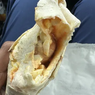 Vege hot dog with Nothing Compares 2 U- Buffalo Egg Salad Dog