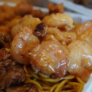 Honey walnut shrimp!