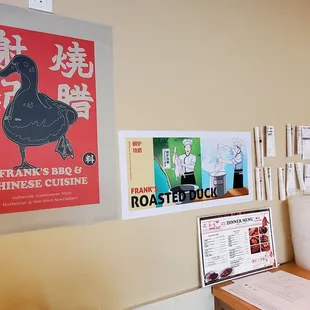 a desk with a laptop