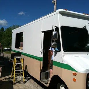 The Bratmobile on day 1, two weeks before deadline!